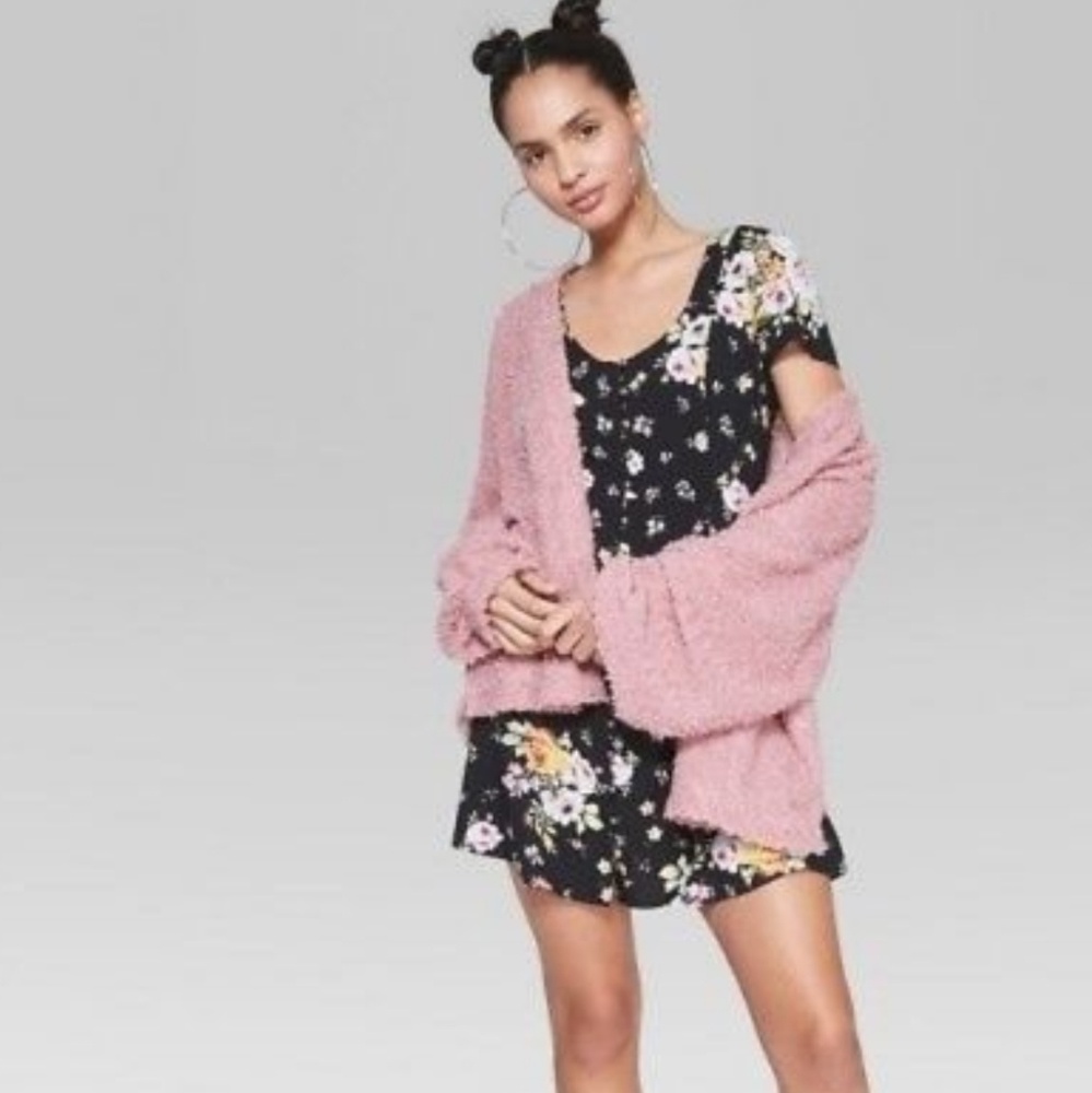 Floral button up dress from  Target